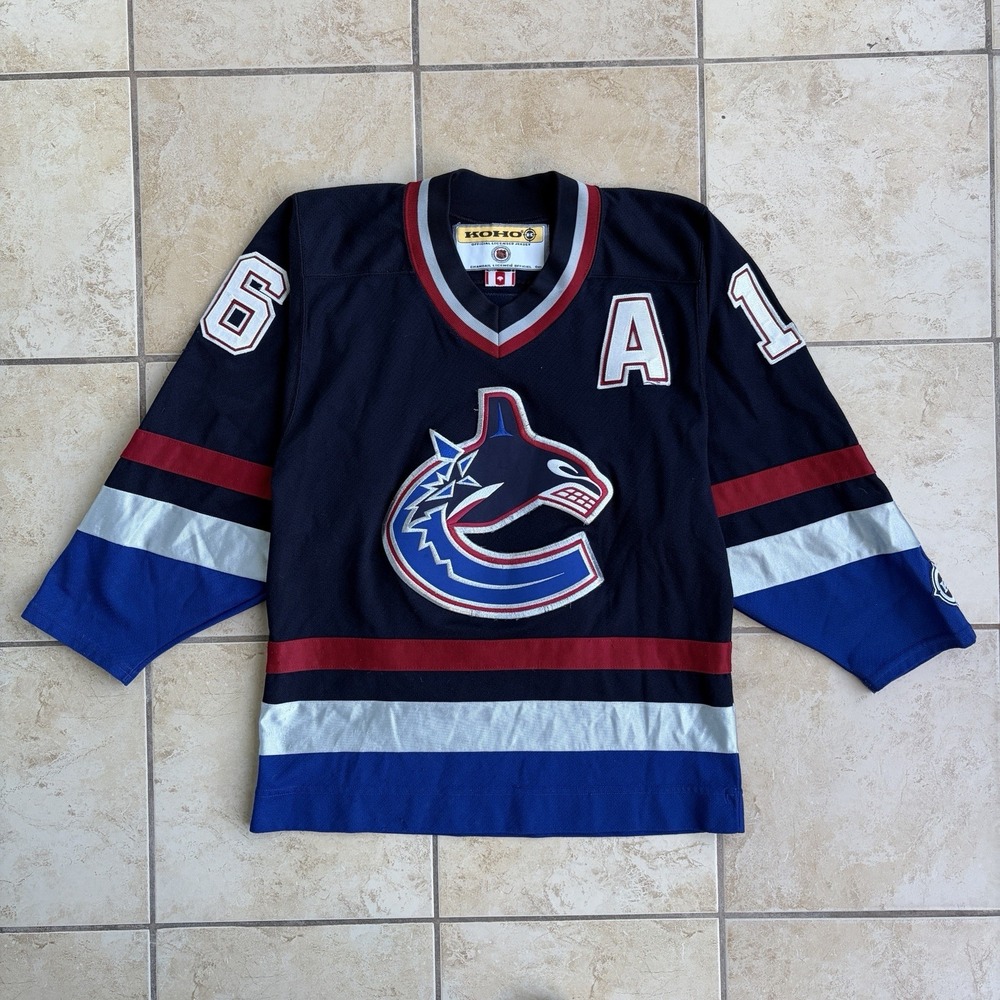Koho‎ Vancouver Canucks Trevor Linden 16 Hockey Jersey Mens Small Navy Alternate